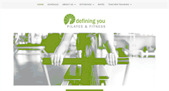 Desktop Screenshot of definingyoufitness.com